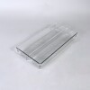 ORGANIZADOR RECT ACRIL TRANSP 30.5X15X5CM Unica