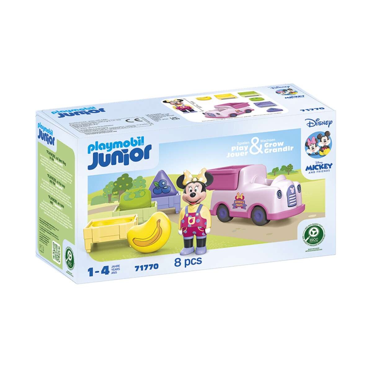 Camión de Fruta de Minnie Playmobil Jr - 8 Piezas 