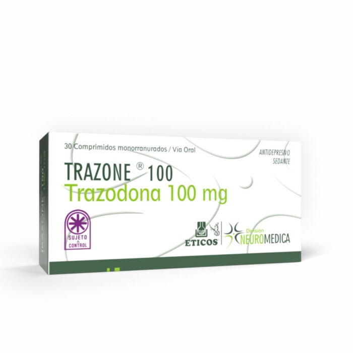 TRAZONE 100 MG CJ X 30 COMP. única