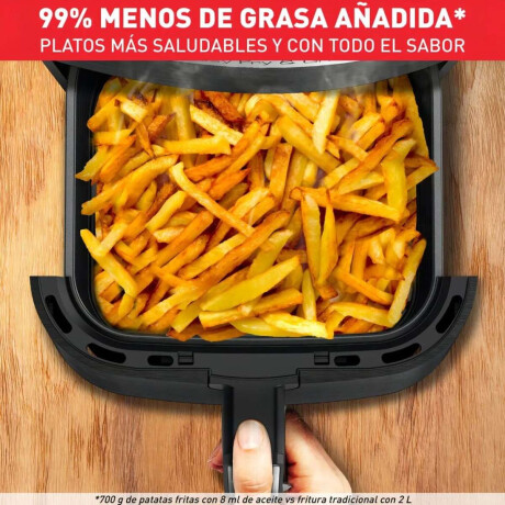 Freidora De Aire Moulinex Easy Fry & Grill 4.2L Digital Inox Xl 8 Programas 16 Funciones