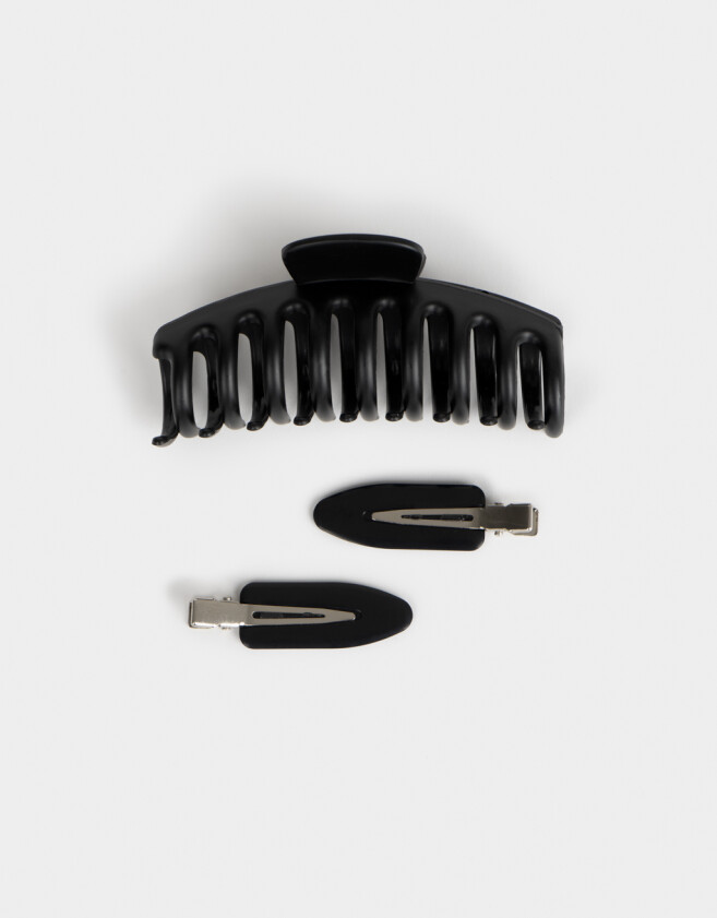 Accesorios Pelo Set Classic Set De Acc. De Pelo Y Otros - Negro
