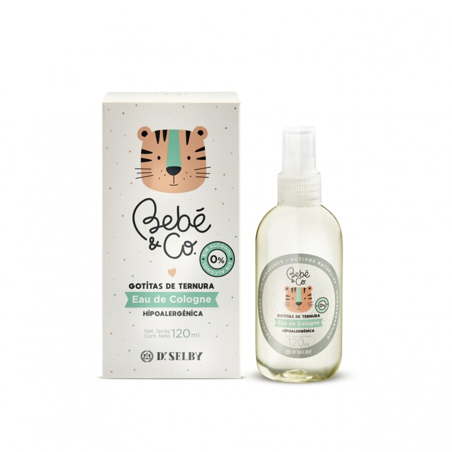 Colonia Bebé & Co Gotitas de Ternura 120 ml Colonia Bebé & Co Gotitas de Ternura 120 ml