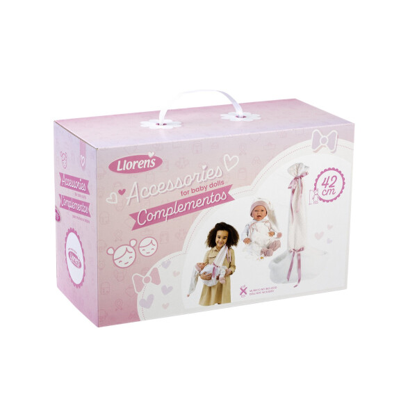 Ropa Bebe Llorens Complemento Accesorios Capazo 42cm Niños Ropa Bebe Llorens Complemento Accesorios Capazo 42cm Niños