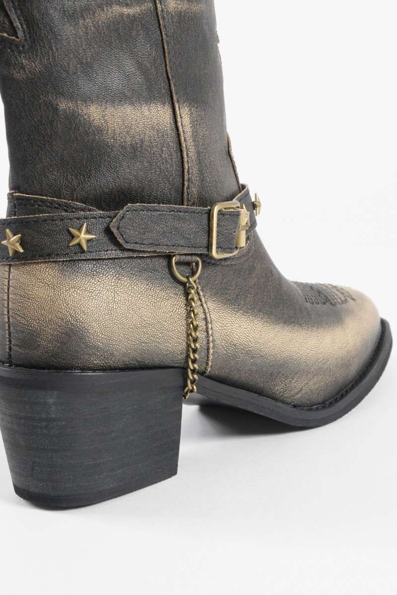 Botas tejanas Oleaje marrón