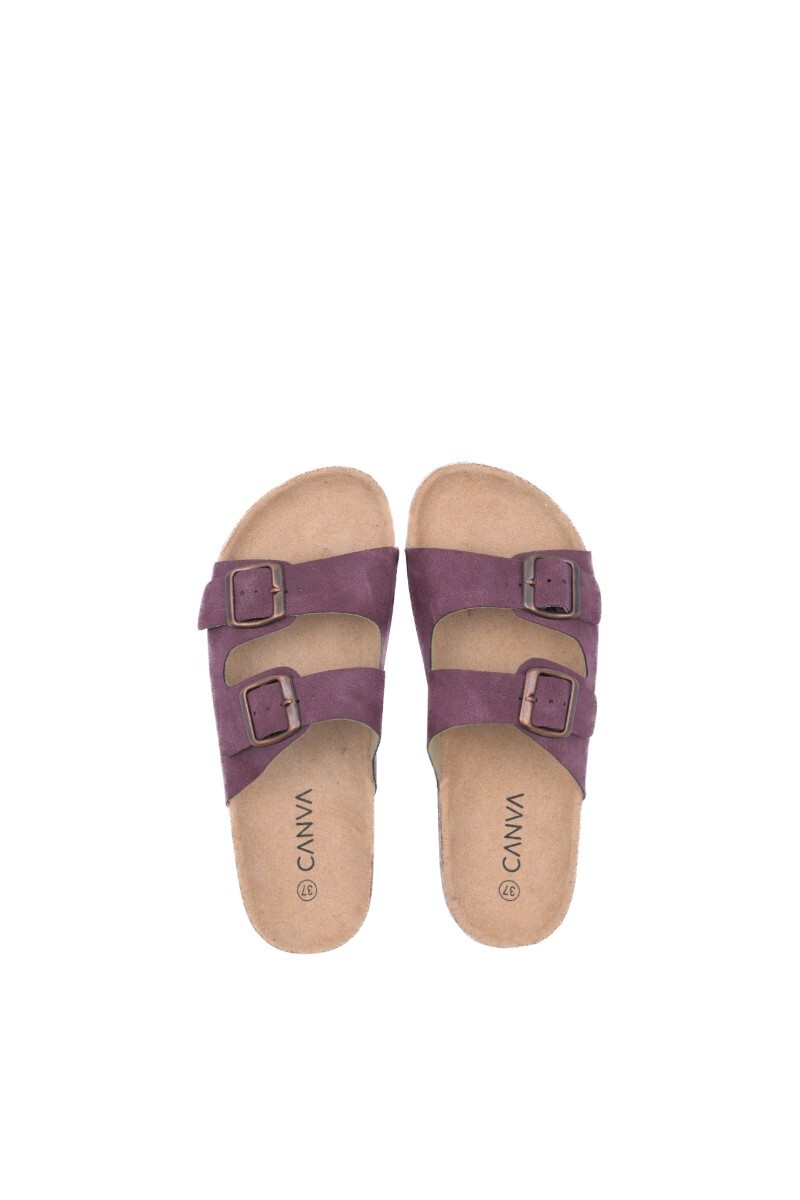 Sandalia Felipa Bordeaux