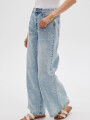 Pantalon Bausea Celeste Grisaceo