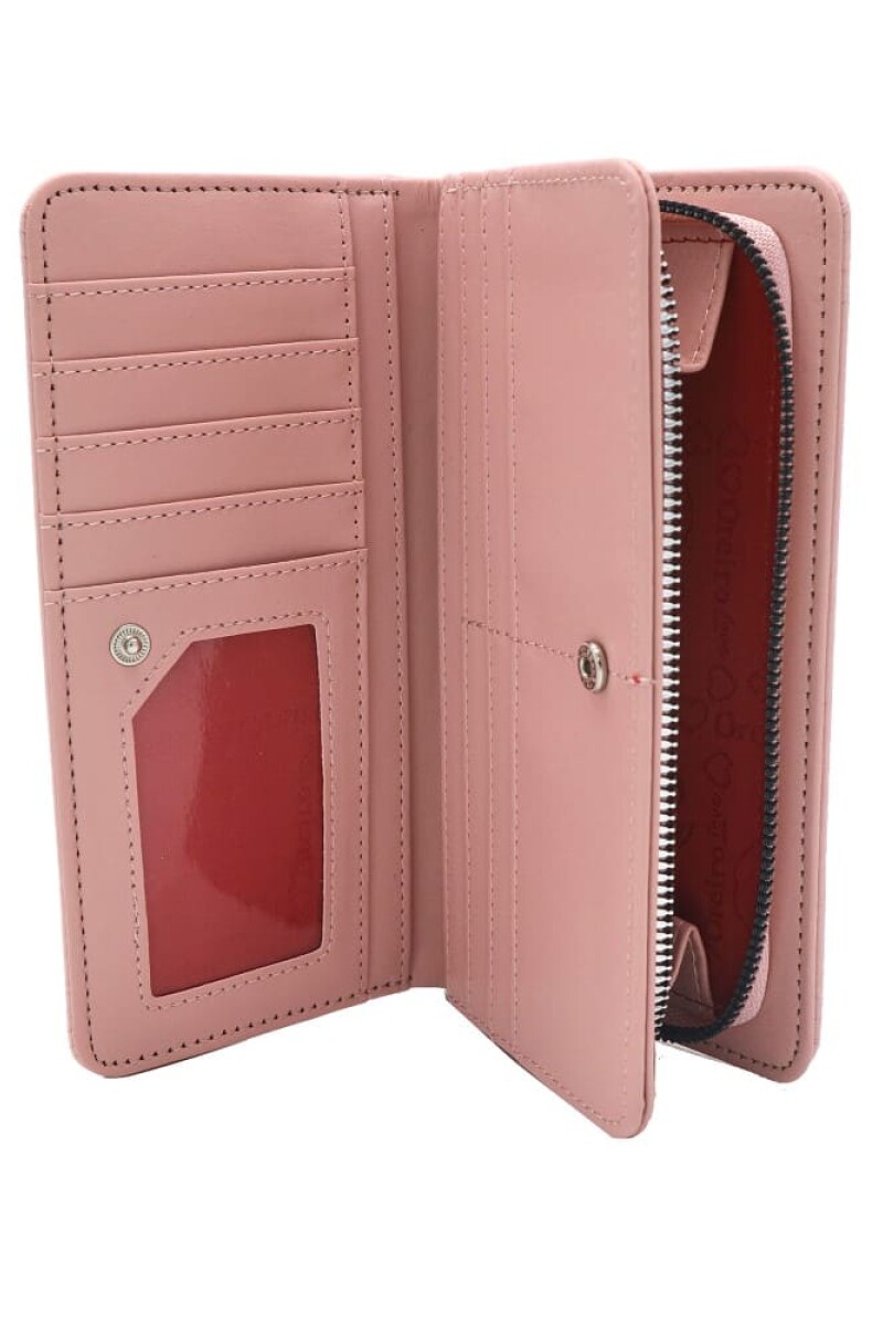 Billetera Las Oreiro Rosado