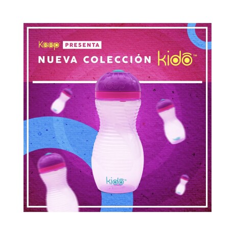 Botella infantil Keep Kido 400ml colores surtidos Botella infantil Keep Kido 400ml colores surtidos