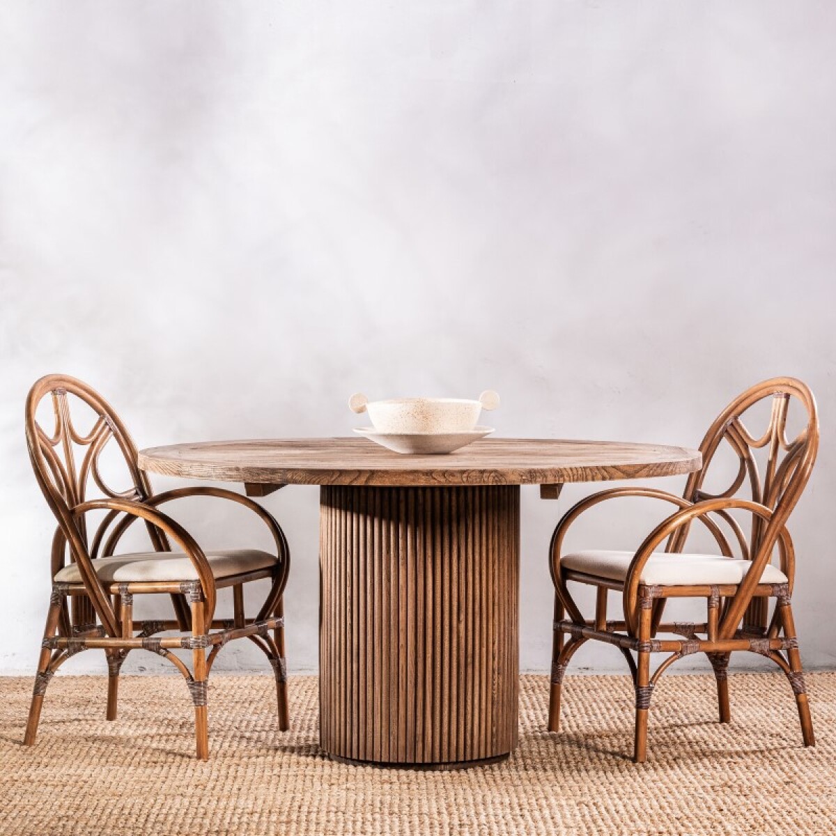 Mesa De Comedor Redonda Tramatto 140 Cm 