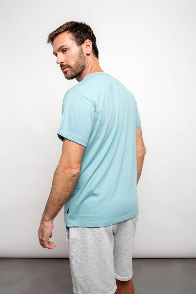 Remera Elian Verde aqua