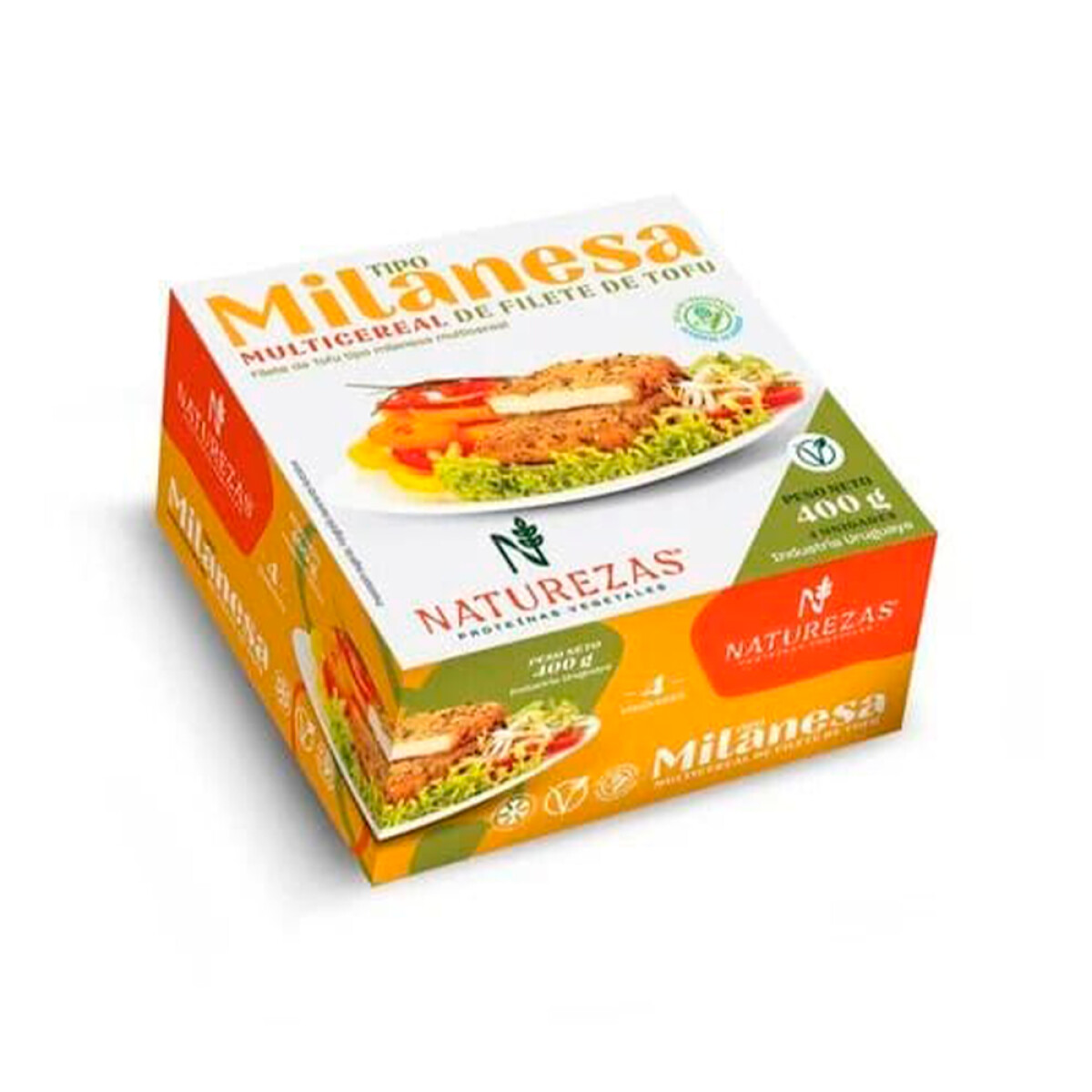 Milanesa Naturezas Multi Tofu 400 Grs Sin Sal 