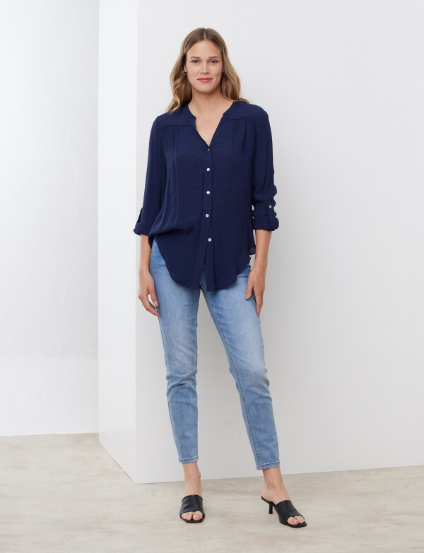Blusa Botones MARINO