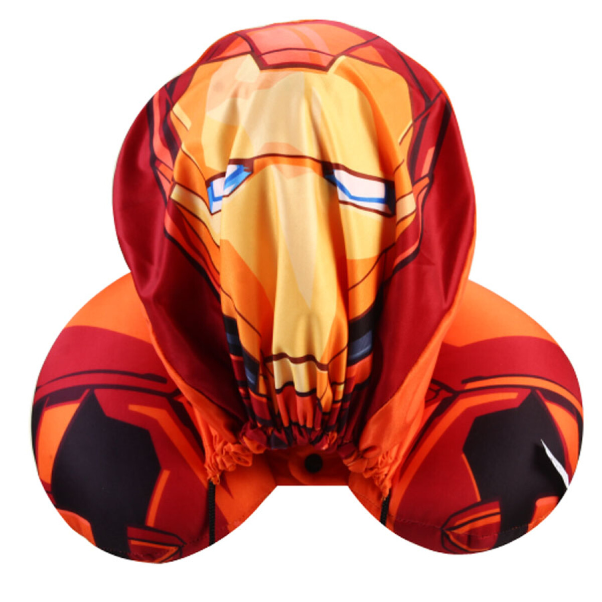 Almohadón de Cuello Cervical Avengers con Capucha - IRON-MAN 