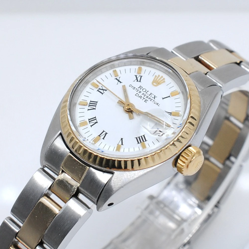 Rolex date dama 6916 acero y oro año 1974 caja 26 mm Rolex date dama 6916 acero y oro año 1974 caja 26 mm