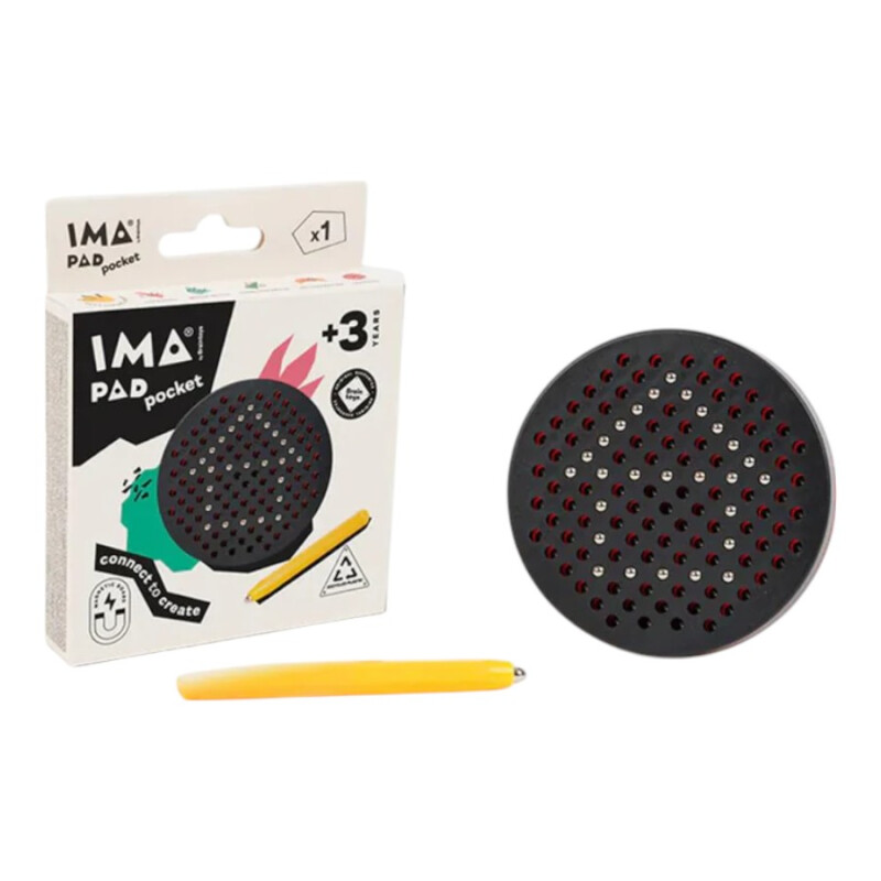 Imapad Pocket Negro Tablero Magnético - Braintoys Imapad Pocket Negro Tablero Magnético - Braintoys