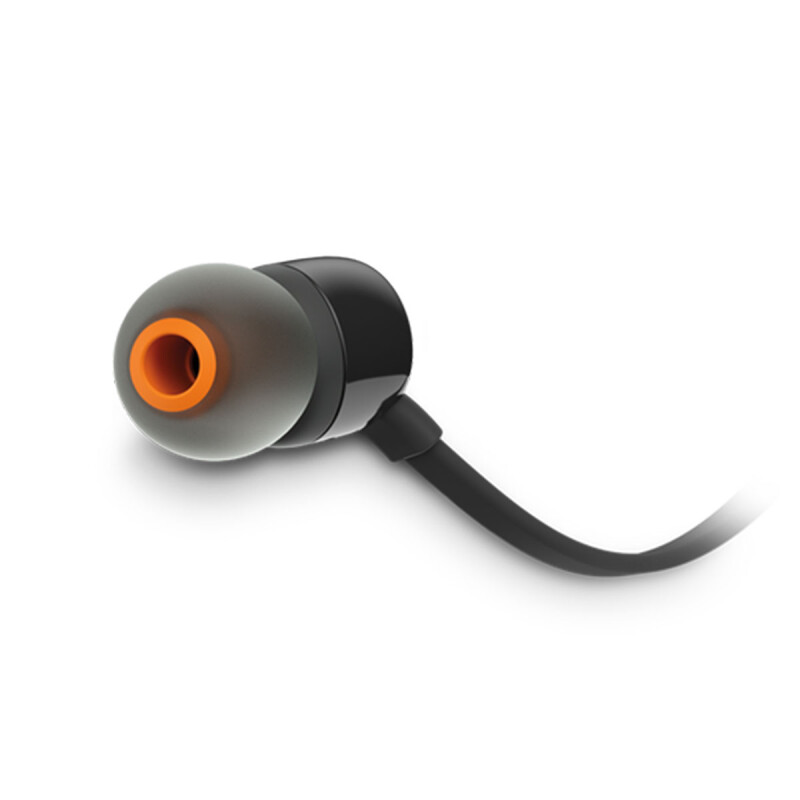 AURICULARES CON CABLE JBL JBLT110 NEGROS C/ MIC AURICULARES CON CABLE JBL JBLT110 NEGROS C/ MIC