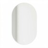 Espejo Vertical Lumax Moddy Marco Ovalado y Luz Led 50x70cm Blanco