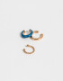 Bijou Cuff Esmaltado Set De Earcuff - Dorado