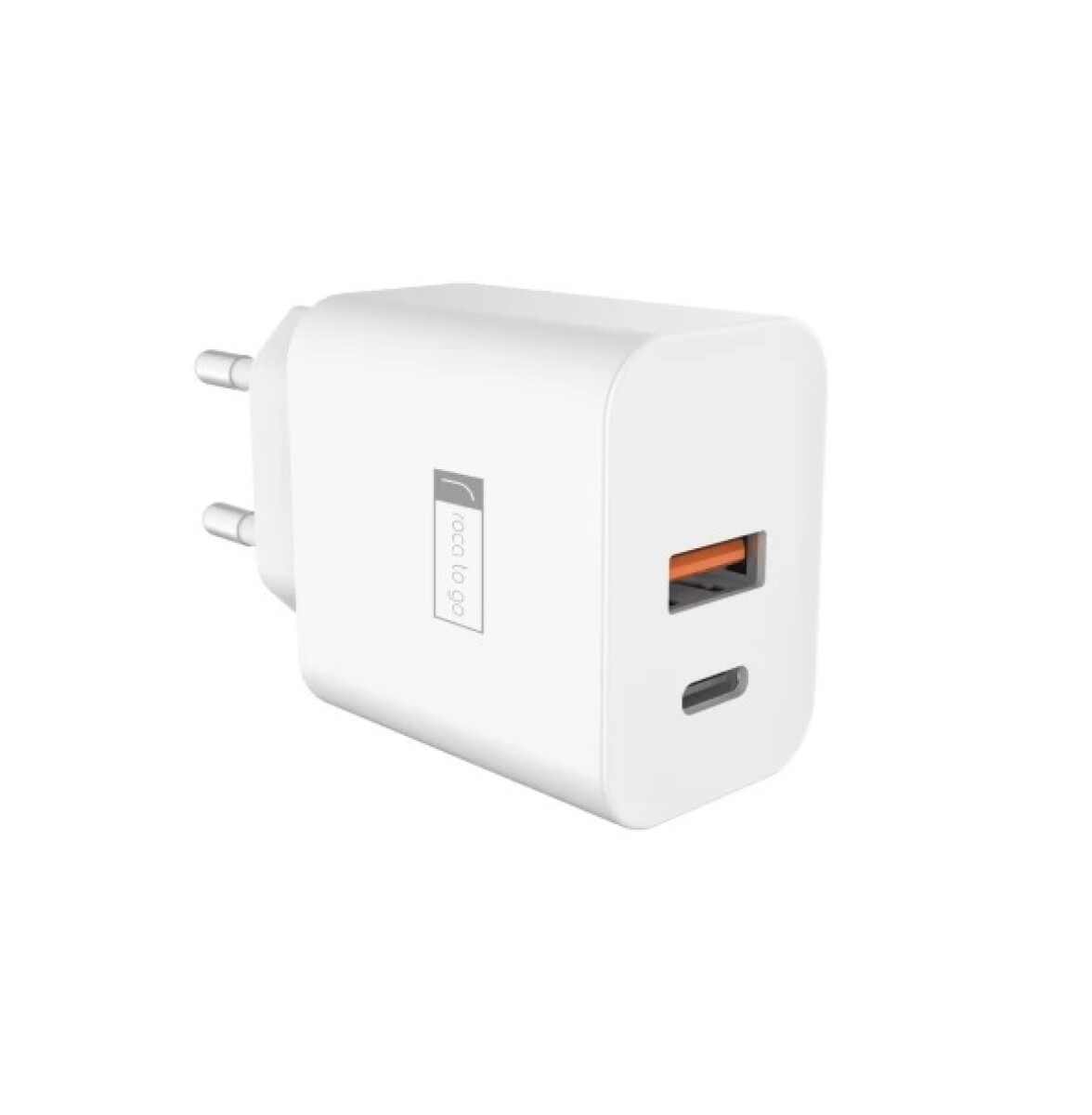 Cargador Rápido Roca To Go 20W USB-C PD + QC3.0 
