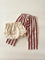 Pantalon baby carmesi Pantalon baby carmesi