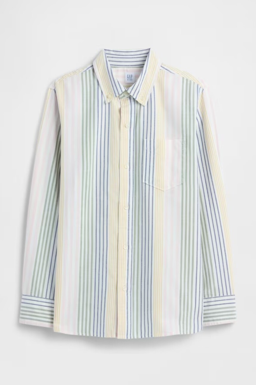 Camisa Oxford Niño Sp Multi Stripe Sp25