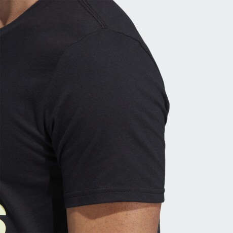 Remera Adidas Hombre Moda Basic Bos Tee Black/Mint S/C