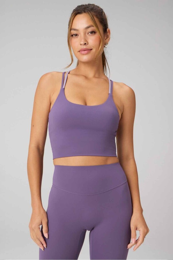 Top Con Sujetador Principal Built-In Bra Mujer Nightshade/Plum Frost