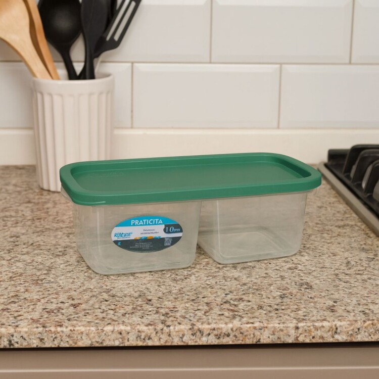 VIANDA RECIPIENTE ALIMENTOS DOBLE 1 LITRO VIANDA RECIPIENTE ALIMENTOS DOBLE 1 LITRO