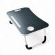 Mesa Laptop Cama Con Posa Vaso Negro