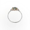 Anillo Flor-Plata 925-Piedra Zirconia Varias -AN3254 conpiedra