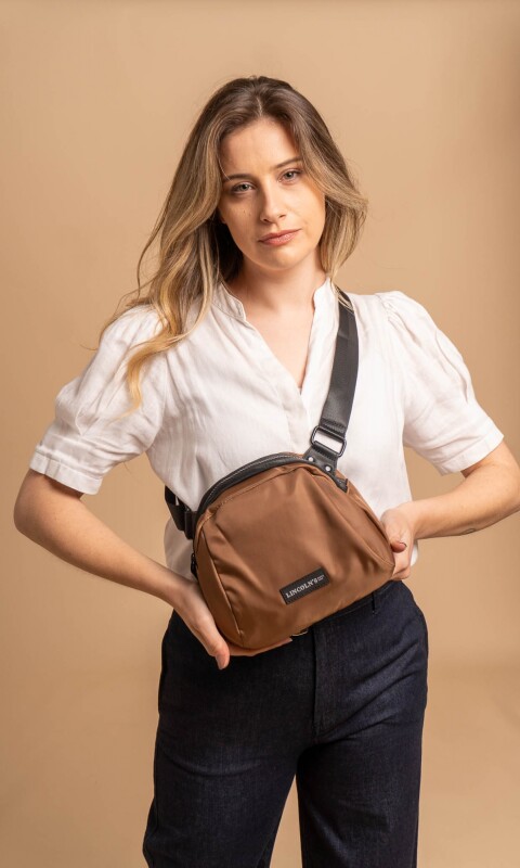 BANDOLERA MORRAL GINSENG CACAO