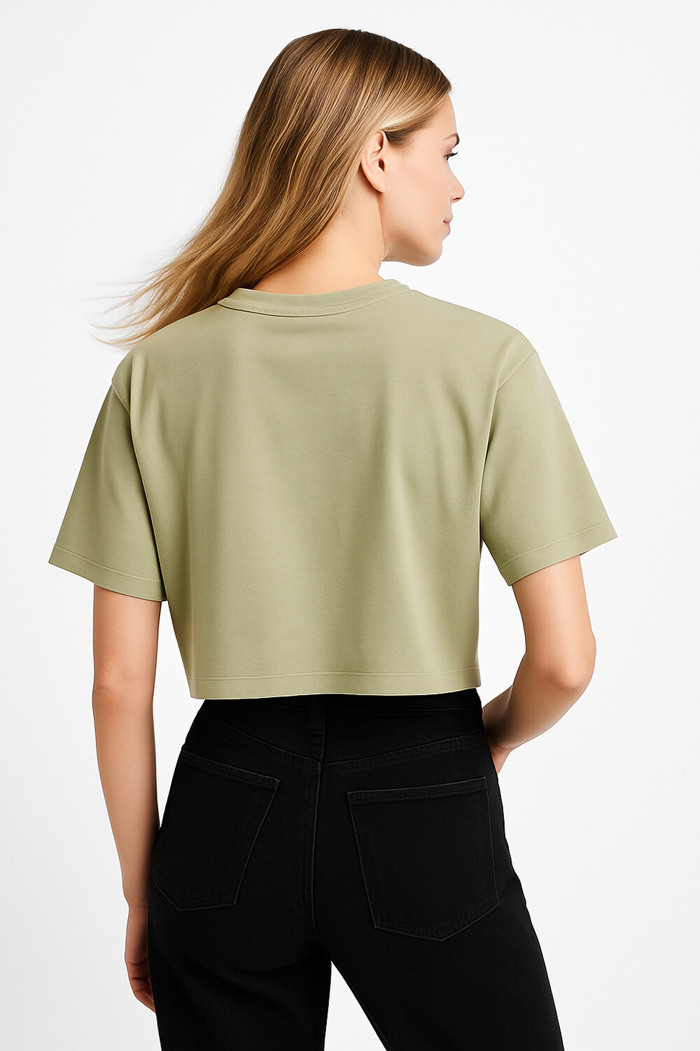 Remera Solis Verde Grisaceo