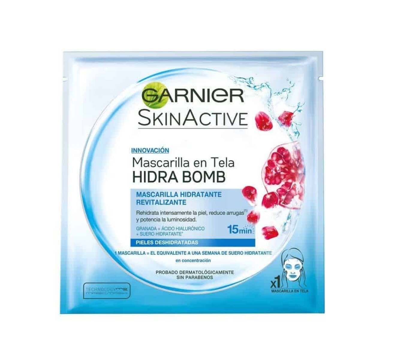 Mascarilla Facial Garnier SkinActive Granada 