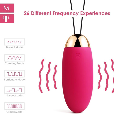 Huevo Vibrador con Control Remoto USB Elva Huevo Vibrador con Control Remoto USB Elva