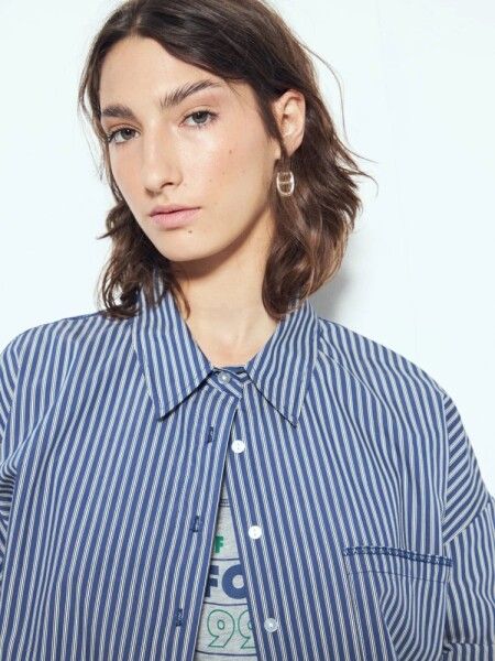 CAMISA P.CAKE CASTILANA AZUL