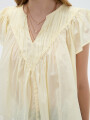 Blusa Glebe Amarillo Palido