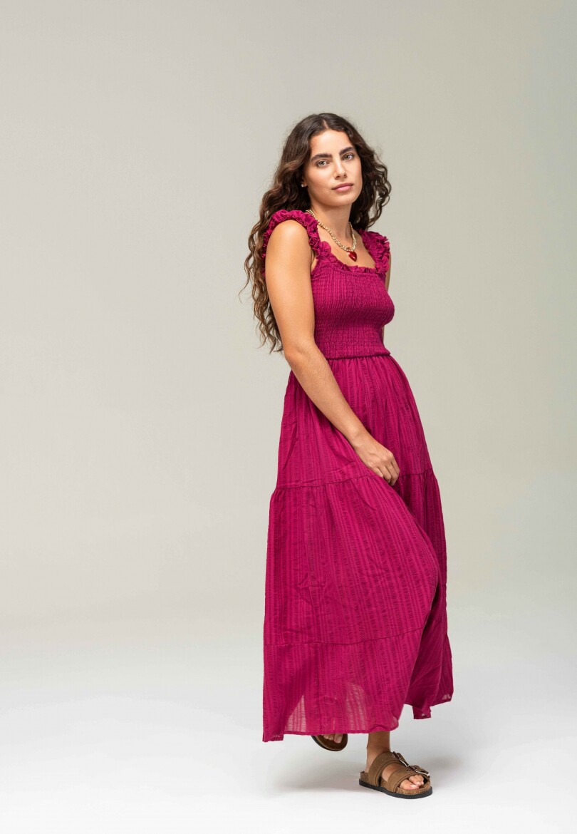 VESTIDO STRADY BORDO