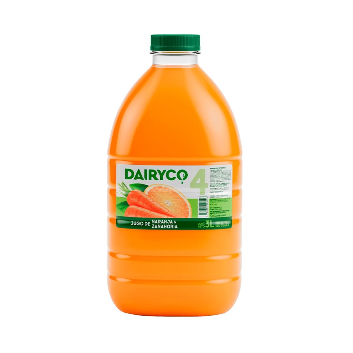 Naranja C/ Zanahoria 3l Dairyco 