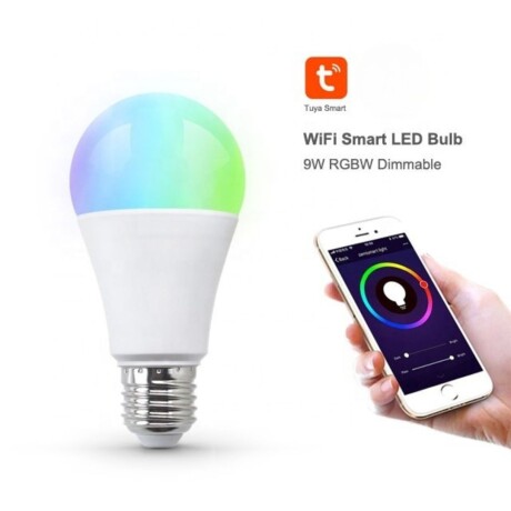 Lampara LED INTELIGENTE WIFI RGB E27 Lampara LED INTELIGENTE WIFI RGB E27