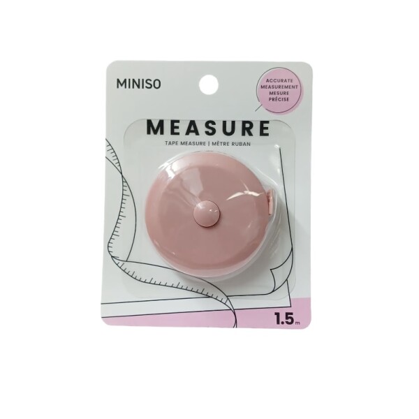 Cinta métrica 1.5mts rosa