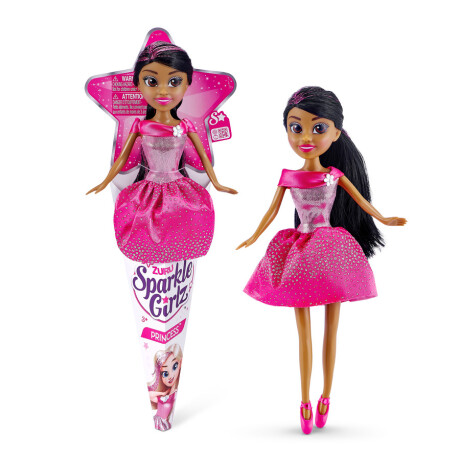 Figura Princesa Sparkle Girlz Unicornio Hadas 001
