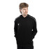Canguro Unisex Tiffosi Zipper Negro - Blanco