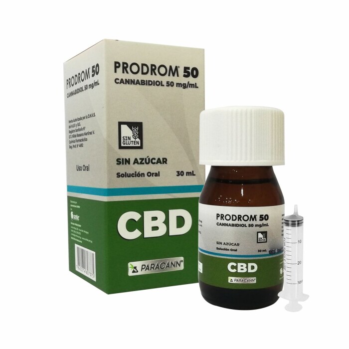 PRODROM 50 MG. CBD SOL. ORAL FR. X 30 ML única