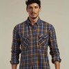 Camisa a Cuadros Polanco Azul
