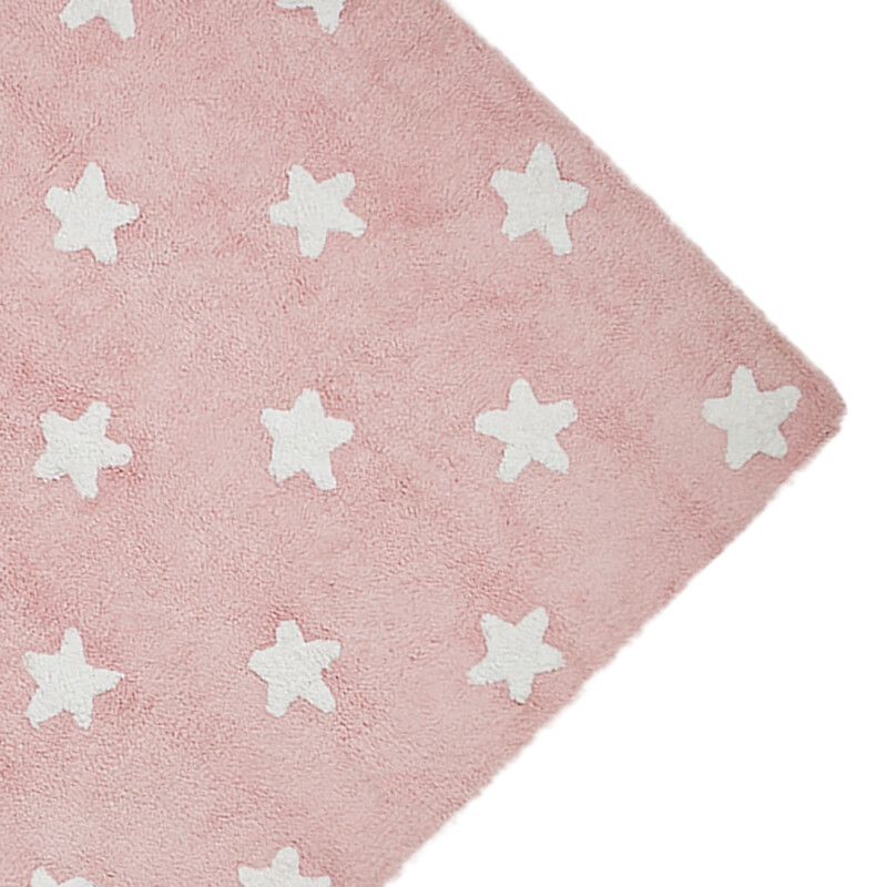 Alfombra lavable - Stars Rosa