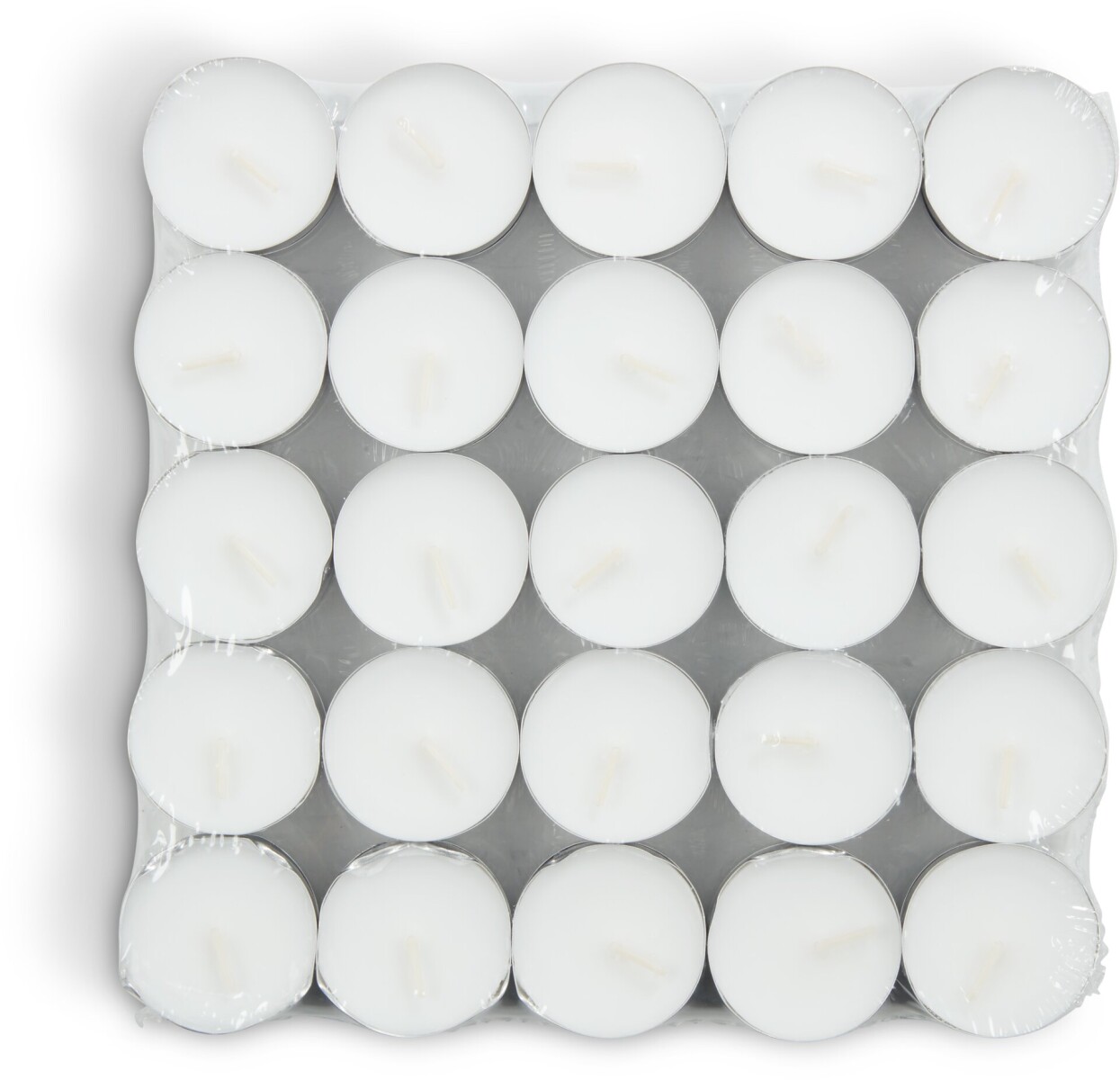 Velas pequeñas REGNER 50 unidades blanco - Blanco 