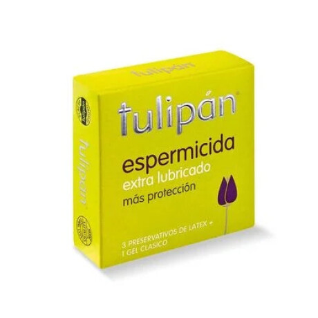 Preservativo Tulipan Espermicida Preservativo Tulipan Espermicida