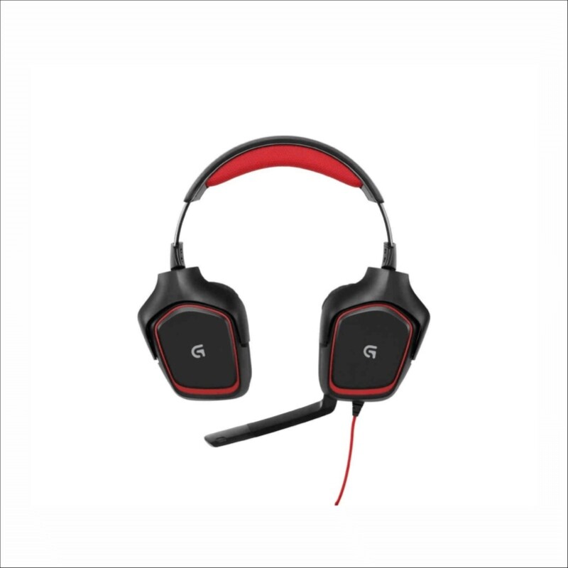 Auriculares Logitech G332 Gaming PC PS4 XboxOne Negro-Rojo Auriculares Logitech G332 Gaming PC PS4 XboxOne Negro-Rojo