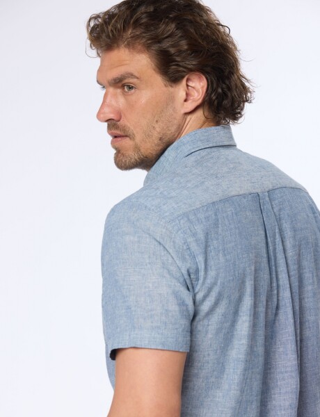 CAMISA DE LINO Denim