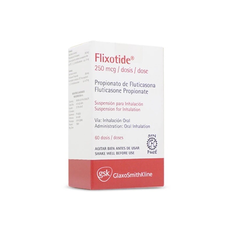 Aerosol Flixotide Osp 250 Mg 60 Dosis - 1 Un Aerosol Flixotide Osp 250 Mg 60 Dosis - 1 Un